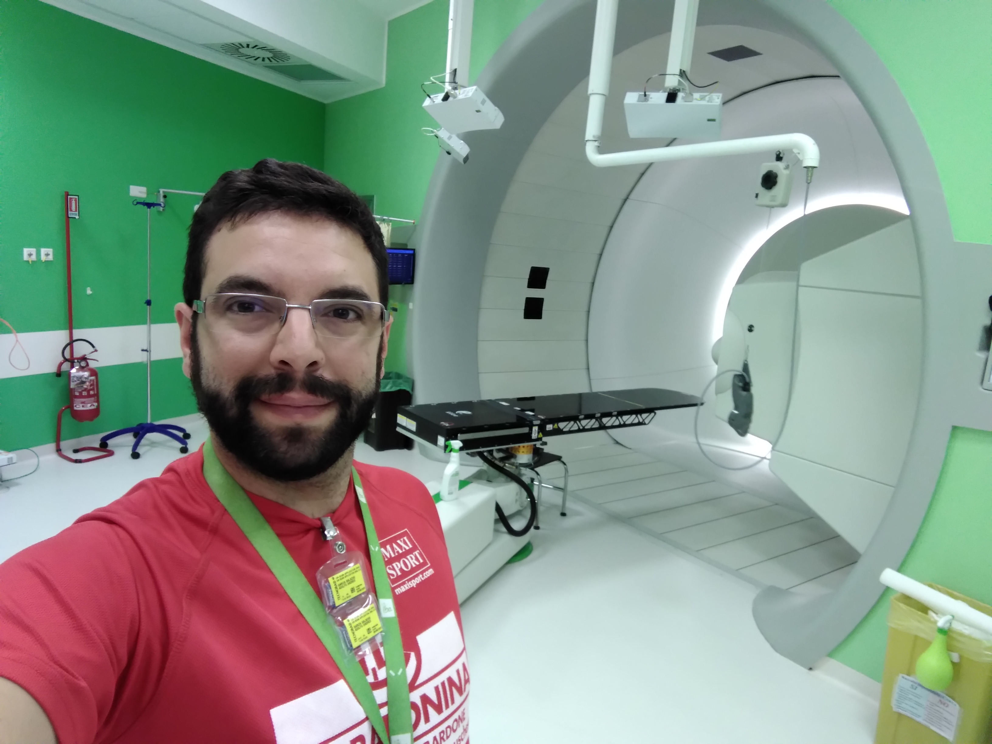 En el interior del ciclotrón